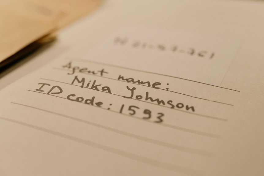 mysterious individual identification details